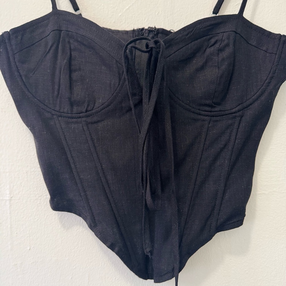 Black Corset Top